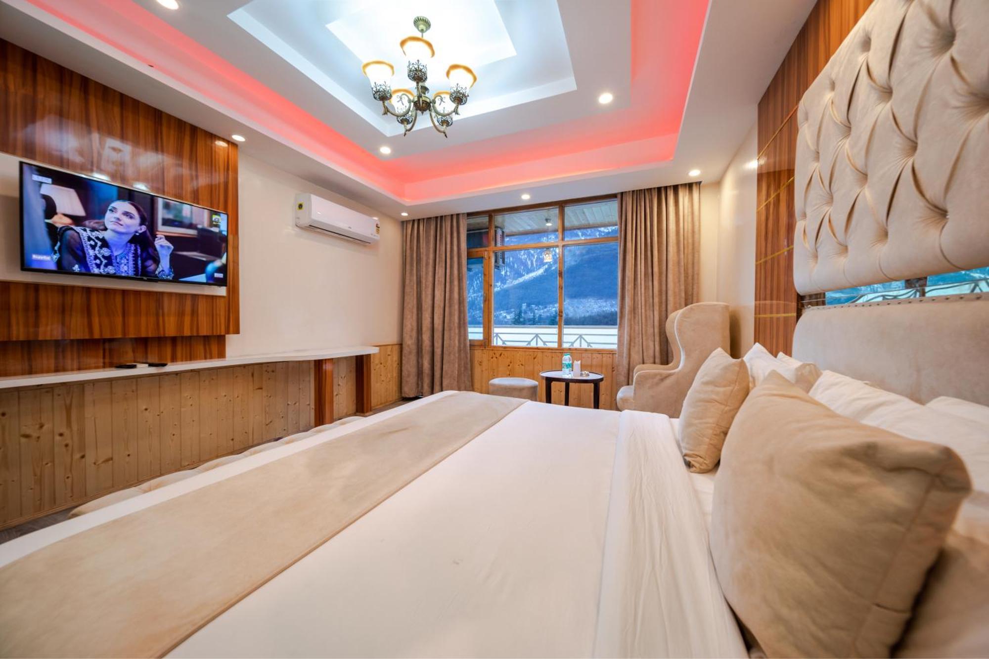 Hill River Resort - Central Heated & Air Cooled - Near Mall Road , Best Property Of Manali 2024- 2025 Exterior photo