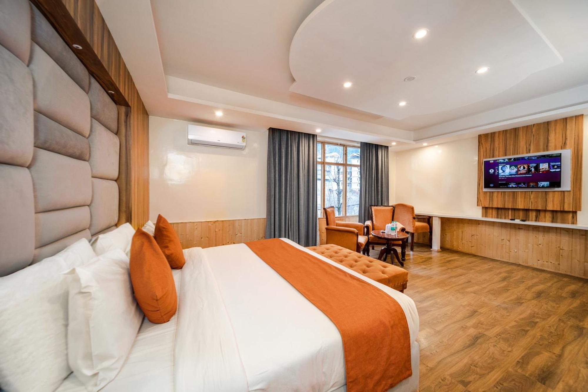 Hill River Resort - Central Heated & Air Cooled - Near Mall Road , Best Property Of Manali 2024- 2025 Exterior photo