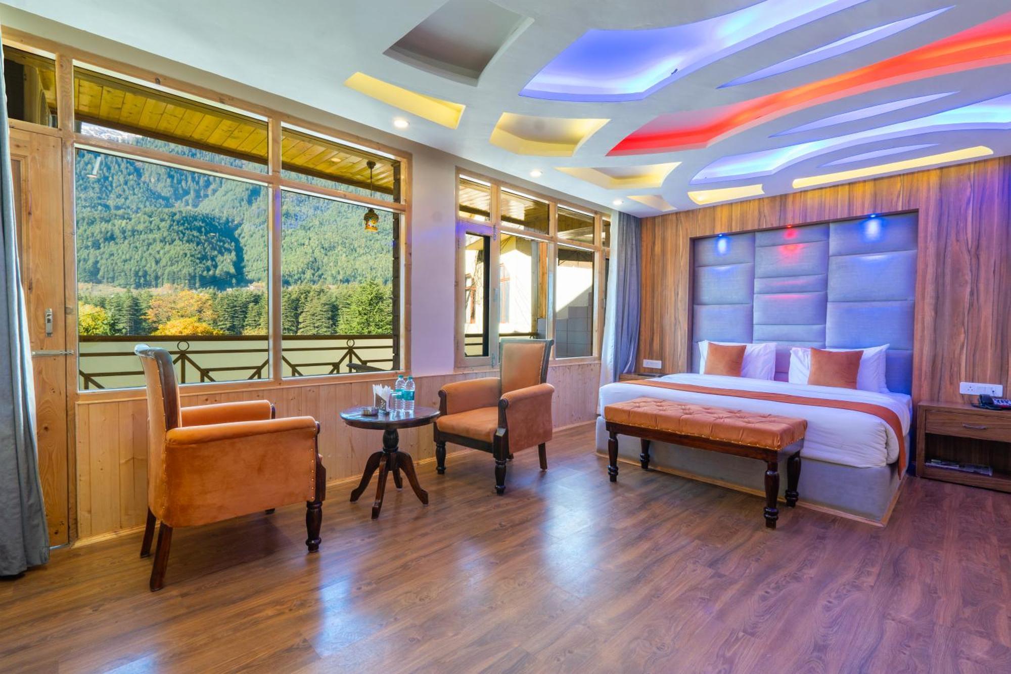 Hill River Resort - Central Heated & Air Cooled - Near Mall Road , Best Property Of Manali 2024- 2025 Exterior photo
