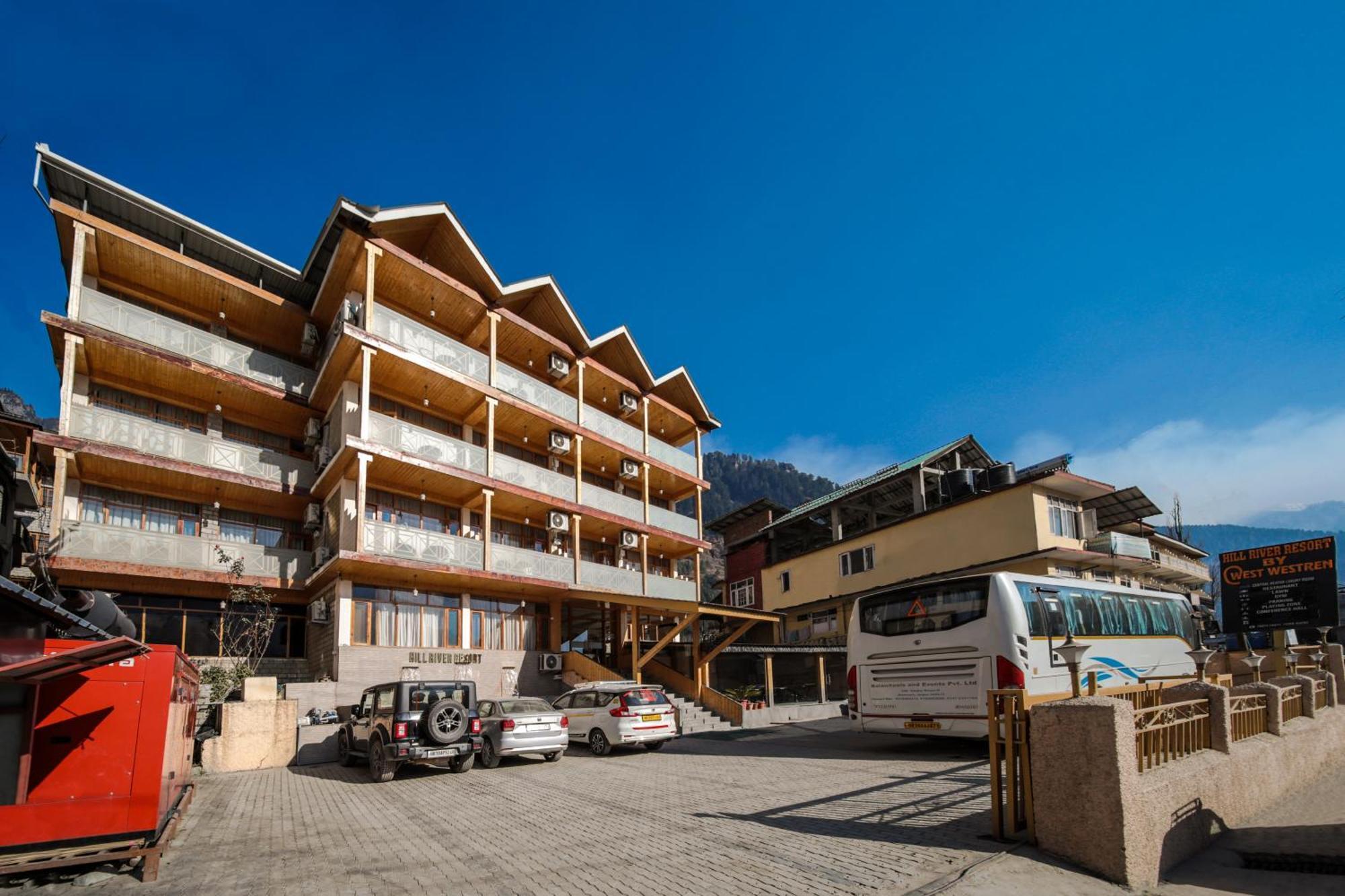 Hill River Resort - Central Heated & Air Cooled - Near Mall Road , Best Property Of Manali 2024- 2025 Exterior photo