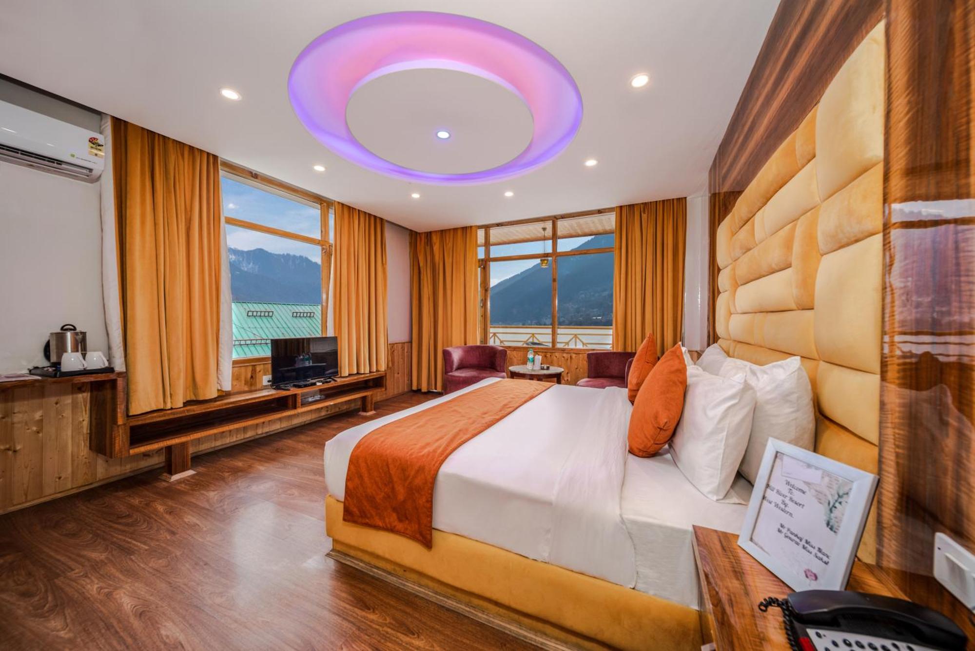 Hill River Resort - Central Heated & Air Cooled - Near Mall Road , Best Property Of Manali 2024- 2025 Exterior photo
